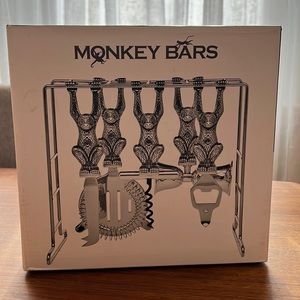 Godinger Monkey Bars cocktail set